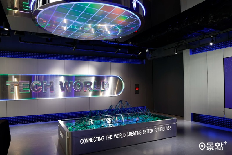 台灣館TECH WORLD館入口處。