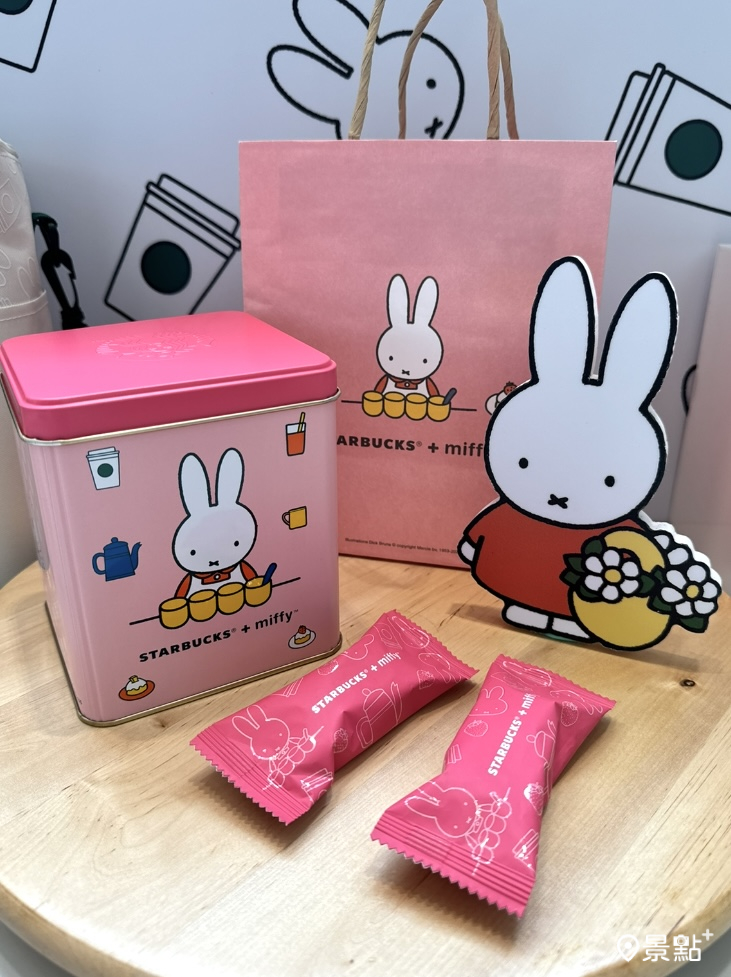 miffy聯名限定包裝草莓可可杏仁捲  $420