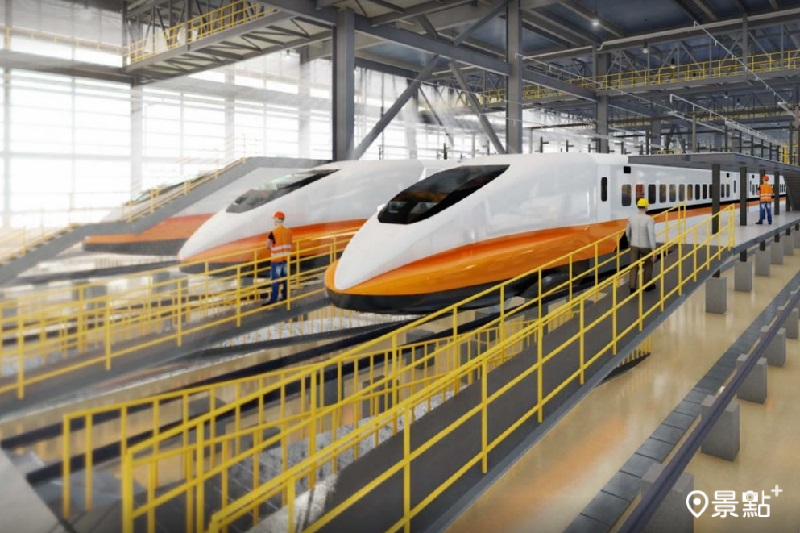 高鐵運量突破新高！而第二車輛檢修廠也在2026年初舉行上樑儀式，宣告迎接N700ST列車時代到來！（圖／台灣高鐵)