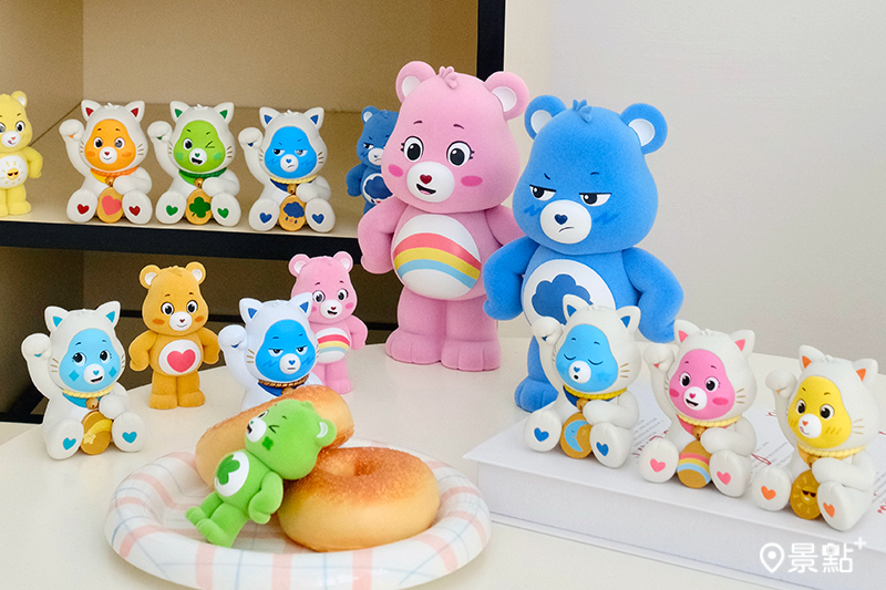 Care Bears彩虹熊化身超萌招財貓。
