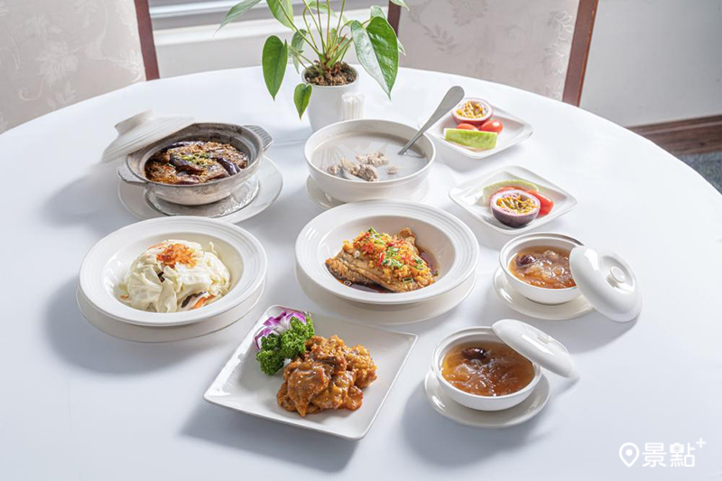 藏粵閣老廣東雙人合菜。