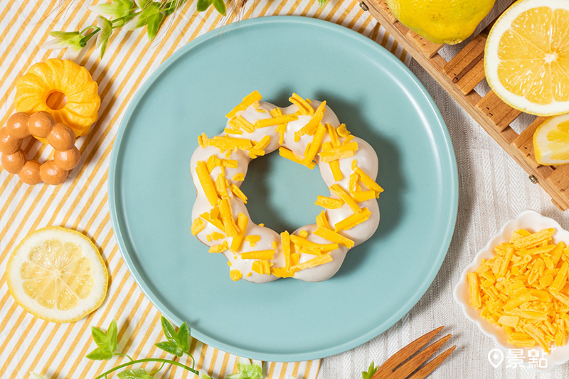 柚子檸檬波堤。（圖／Mister Donut）