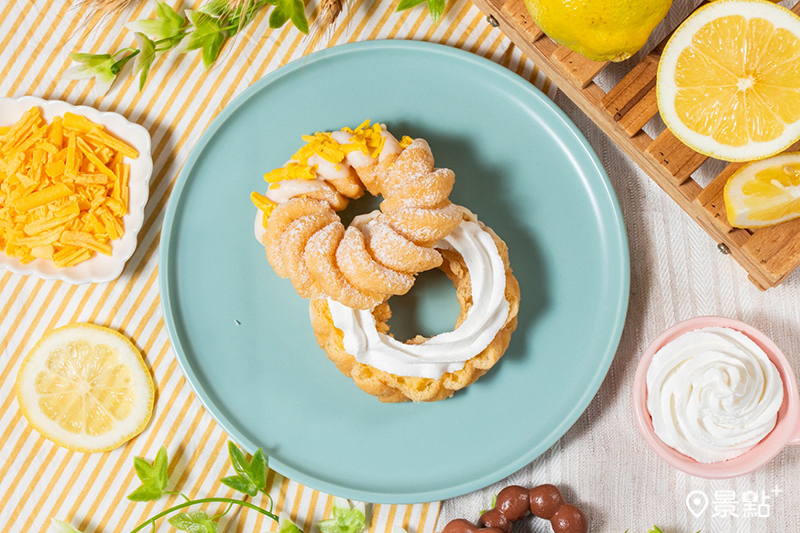 柚子優格法蘭奇。（圖／Mister Donut）