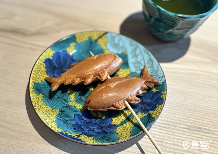 鮪魚祭魚造型雞蛋糕。