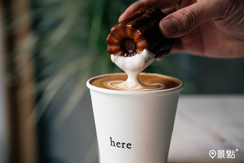 咖啡與可麗露專門店「here Kyoto」於6月1日在台南開幕！（圖／here Kyoto，以下同）