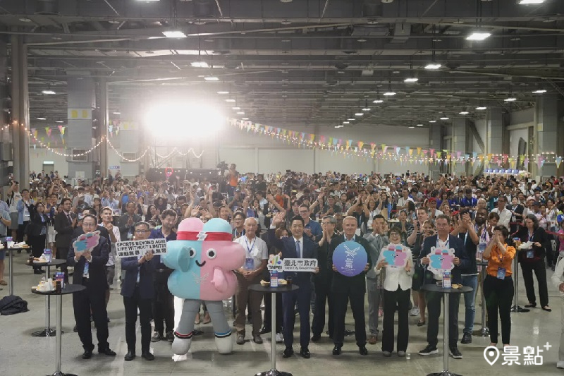 世壯運歡迎晚會台北場於5月16日在花博園區舉辦。