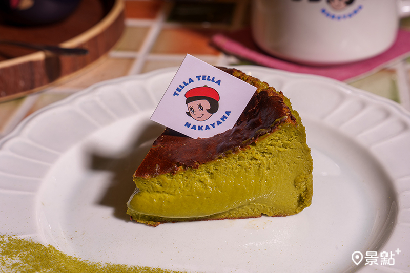 辻利抹茶流心巴斯克。