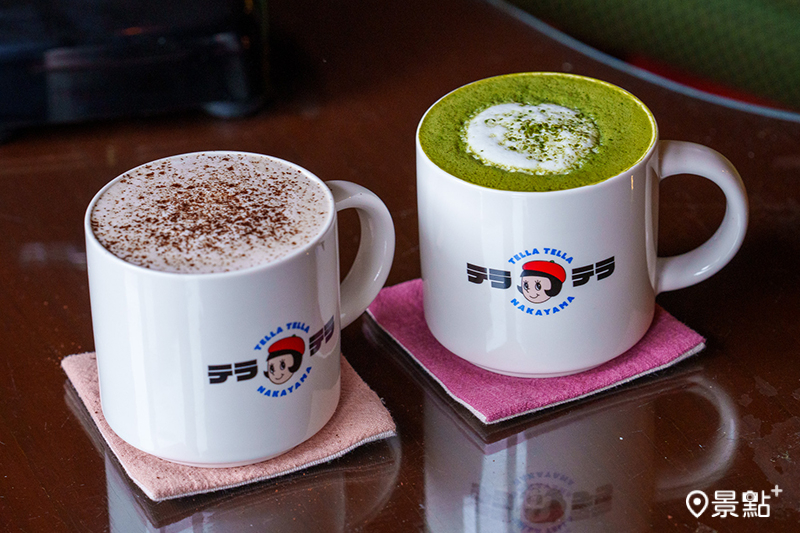 辻利丸香抹茶歐蕾、宇治焙茶歐蕾。