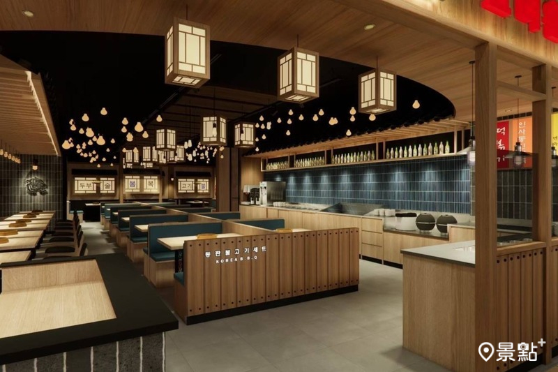 「高麗園 PLUS」用餐環境十分舒適。