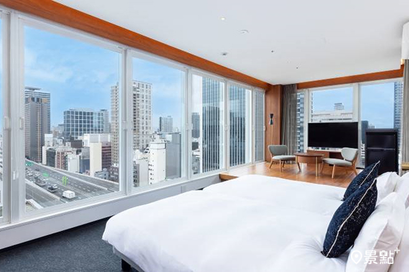 「本町東急Stay酒店（御堂筋心齋橋）」距離購物天堂心齋橋僅一站，每晚含稅2,860元起。