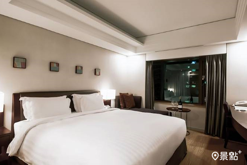 四星級飯店「首爾花園酒店」房間寬敞舒適，每晚最低免2,500元。