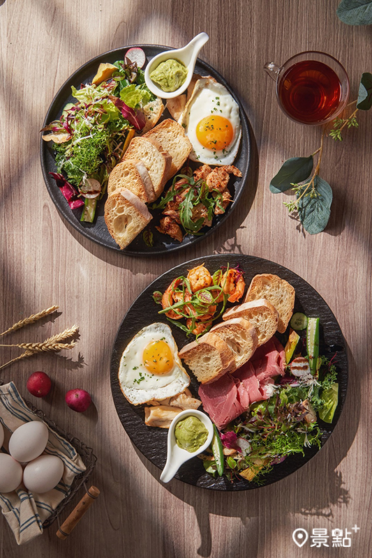 台南澎湃早午餐「光合箱子」。