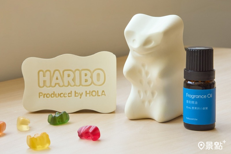 喜好香氛者可入手HARIBO造型香氛石。