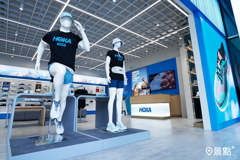 HOKA門市引進最新型「3D足測機」，跑友可獲得完整足型分析結果及推薦鞋款。
