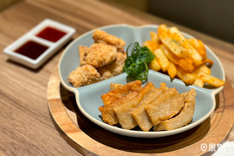 北村炸物拼盤。（圖／景點+張盈盈）