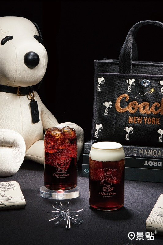 COACH x Snoopy巨型玩偶以及美式麥根沙士系列。
