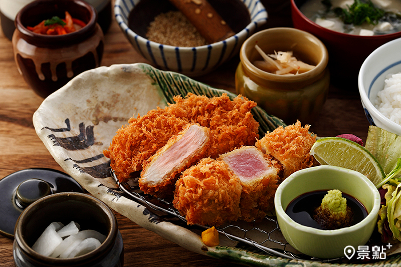 酥炸鮪魚腰內。