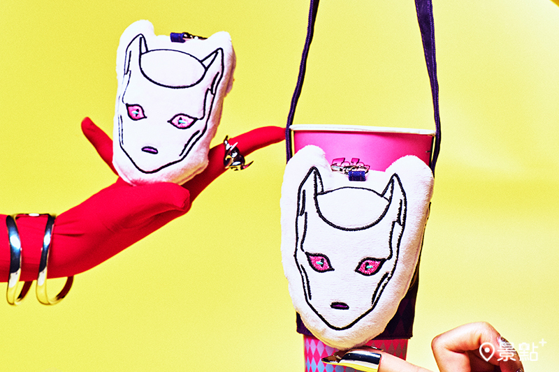 收納式飲料提袋。