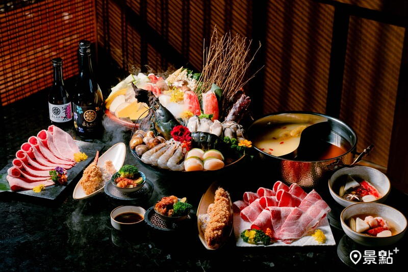  「匠極緻鍋物」首創帝王蟹、龍蝦懷石四食，６月起推出全新菜單。（圖／匠極緻鍋物，以下同）