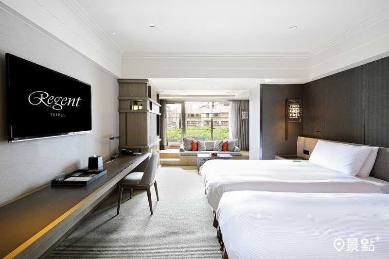 台北晶華推出「藝宿晶華」住房專案，內含可觀光巴士及故宮名作展門票。（圖／台北晶華，以下同）