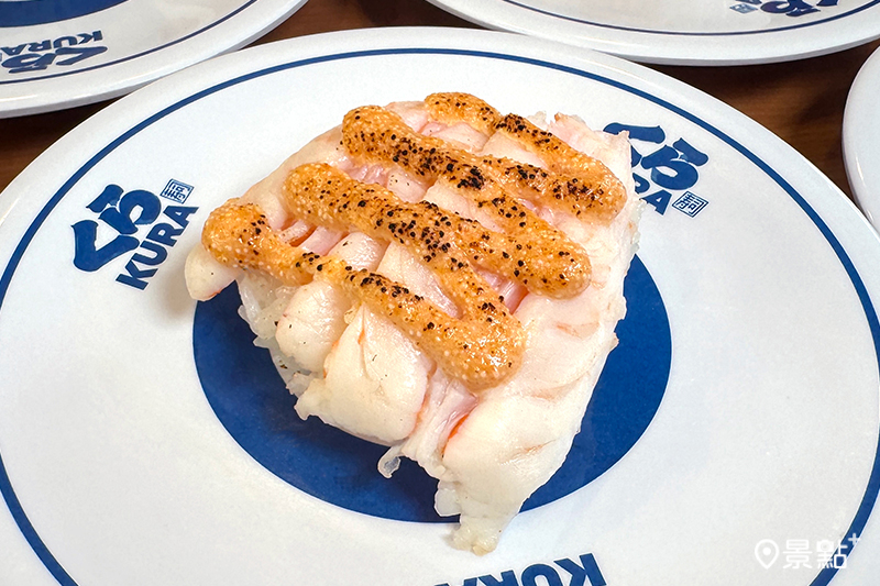 炙烤明太子鮮蝦。