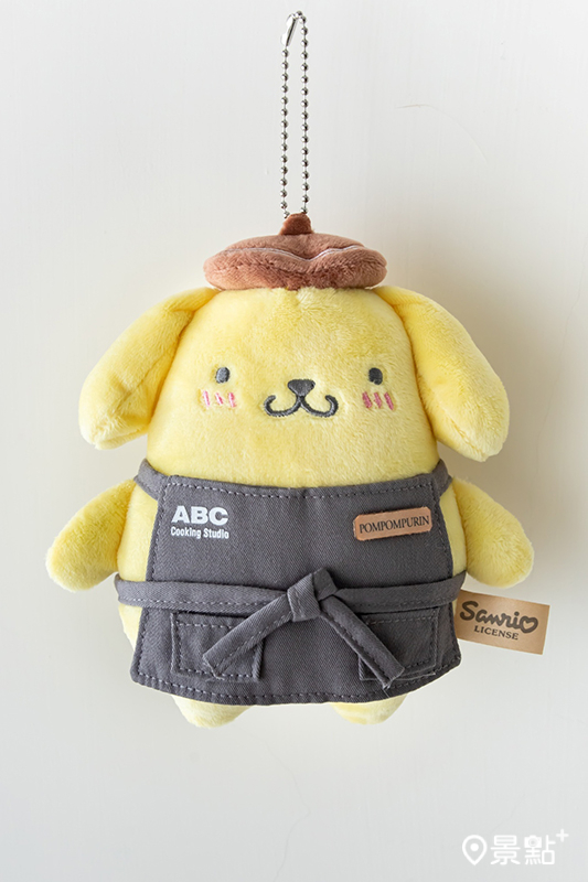 布丁狗店長絨毛吊飾。