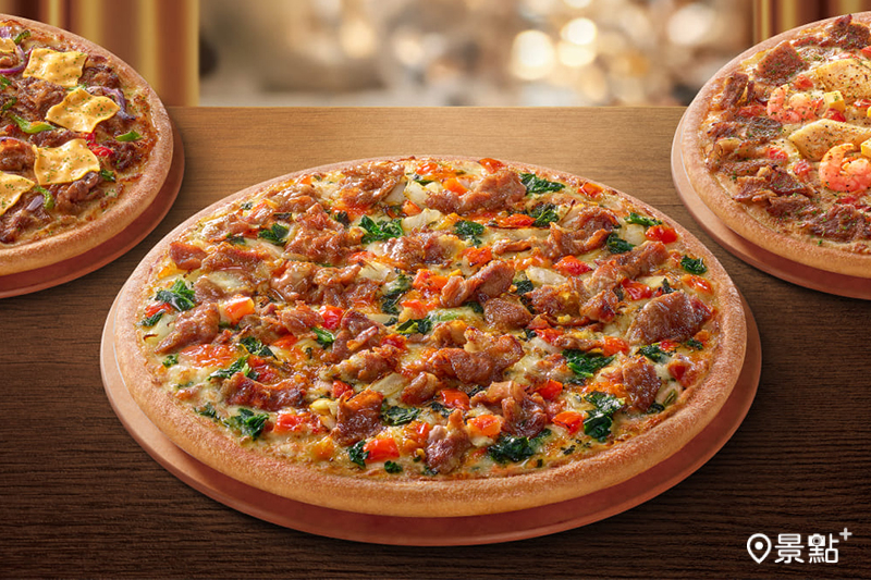 必勝客限時推出買大送大！並有「雨天免出門」外送優惠！（圖／必勝客，以下同）