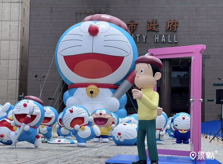 100%哆啦A夢&amp;amp;FRIENDS巡迴特展台北站打卡拿紀念徽章！攜手北市觀傳局打造12景點任意門名單公布