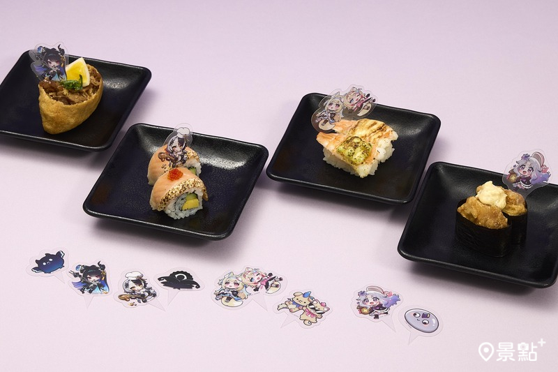 每位藝人各有兩款插卡設計（角色款、粉絲款），共計8款。