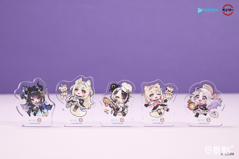 加購禮「hololive English -Advent- 盲袋Q版飯友壓克力磚」。