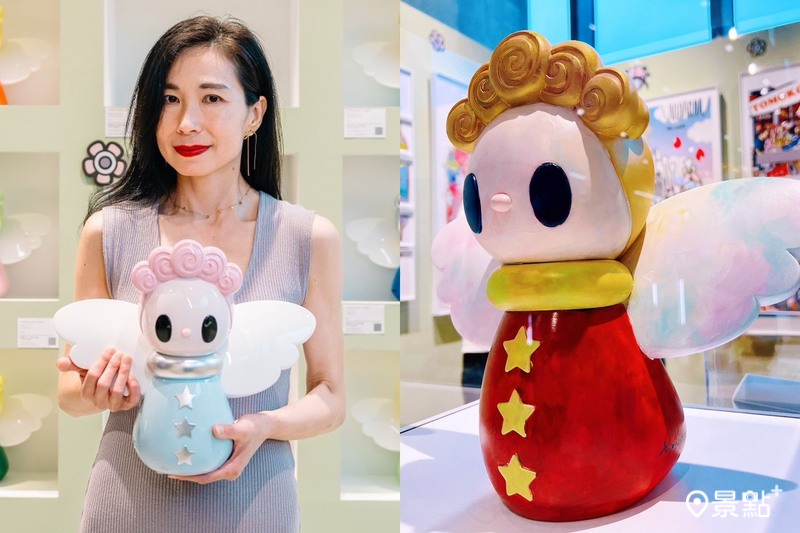 Angels手繪限定版亮相長尾智子藝術特展！超可愛巨型小天使打卡必拍 