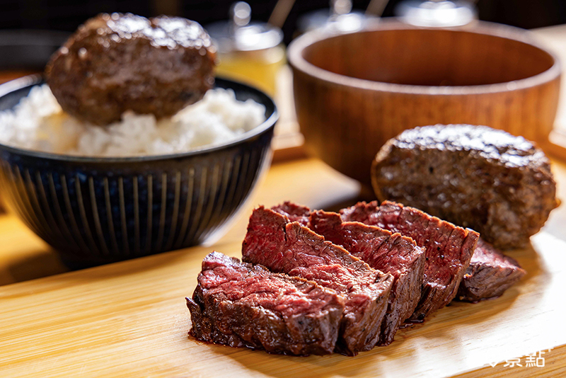 炭火牛橫隔膜排。