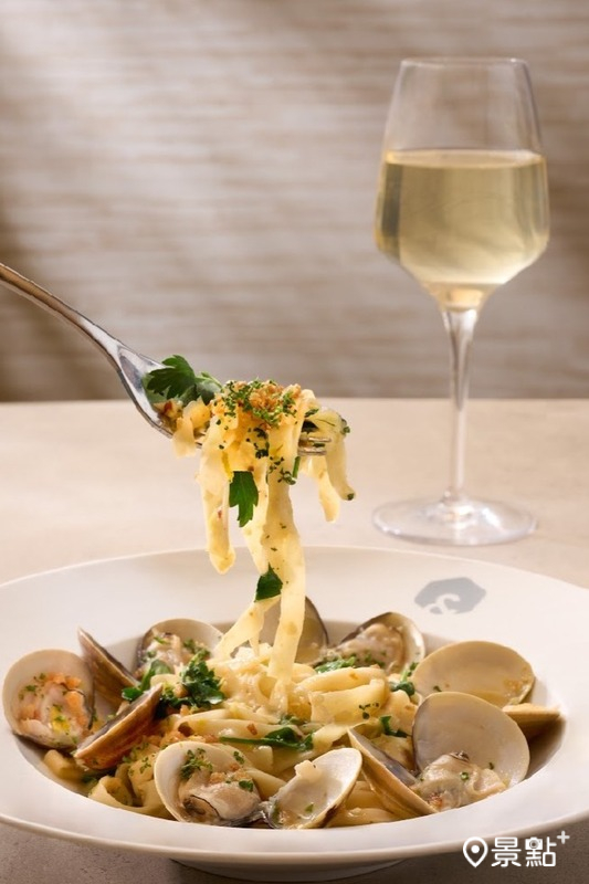 店內高人氣餐點 貝殼麵。