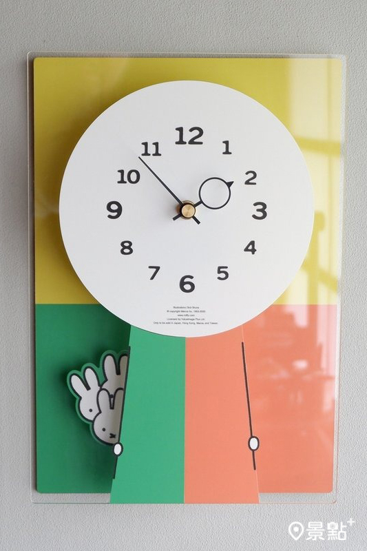 関野絡繰堂｜Pinkoi x Miffy捉迷藏時鐘。