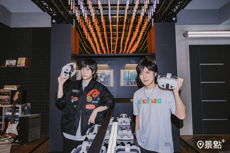 「時光機器」展區設有VR體驗。