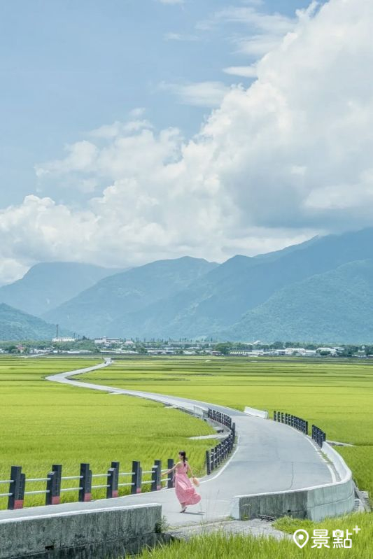 伯朗大道中間S型的萬新道路，宛如一路往天空延伸的「天堂路」。（圖／hychieh0901）
