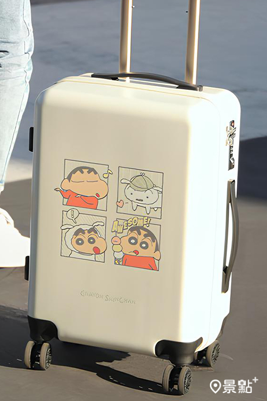 Norns蠟筆小新20吋行李箱。