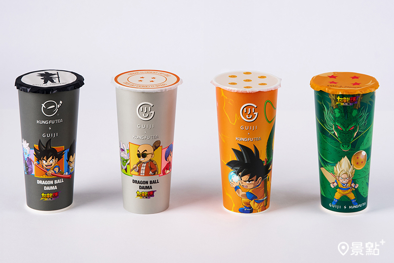 《七龍珠大魔》聯名杯身與封膜。