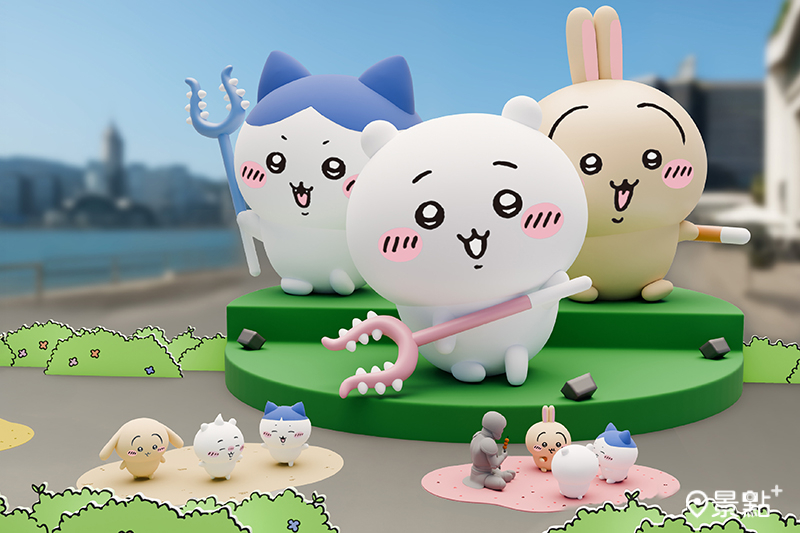 吉伊卡哇9米高巨型氣偶公仔必拍！3大展區免費討伐棒整理券總整理