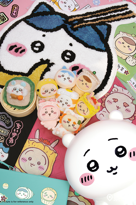 插畫家Nagano親筆創作香港「飲茶」限定系列周邊。