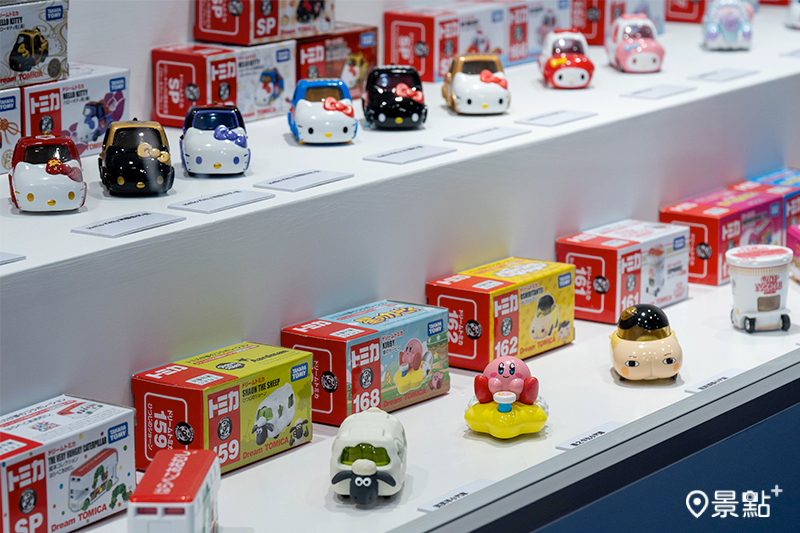 三麗鷗等各種聯名車款。