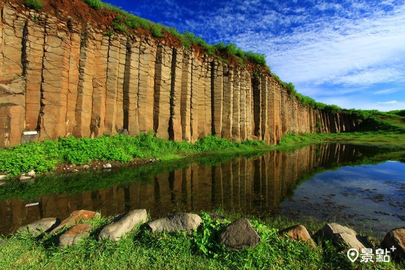 順遊景點「池東大菓葉玄武岩」。（圖／交通部觀光署）