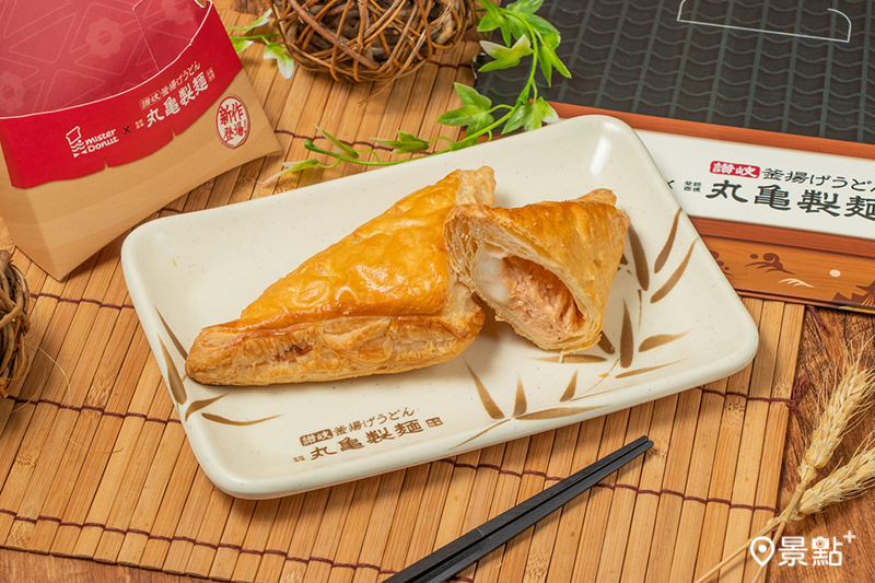 明太子麻糬派。