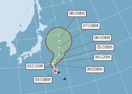 圖 / 中央氣象署