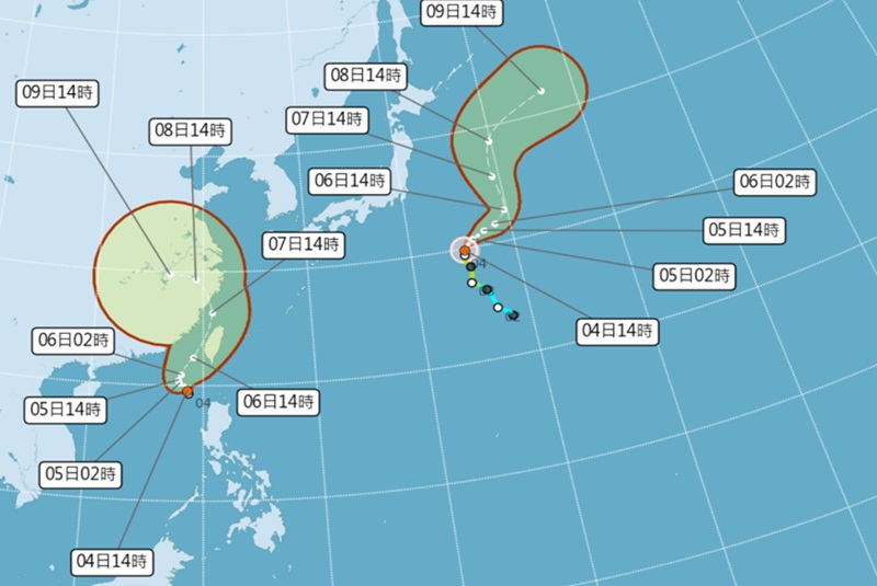 圖／中央氣象署 ，以下同