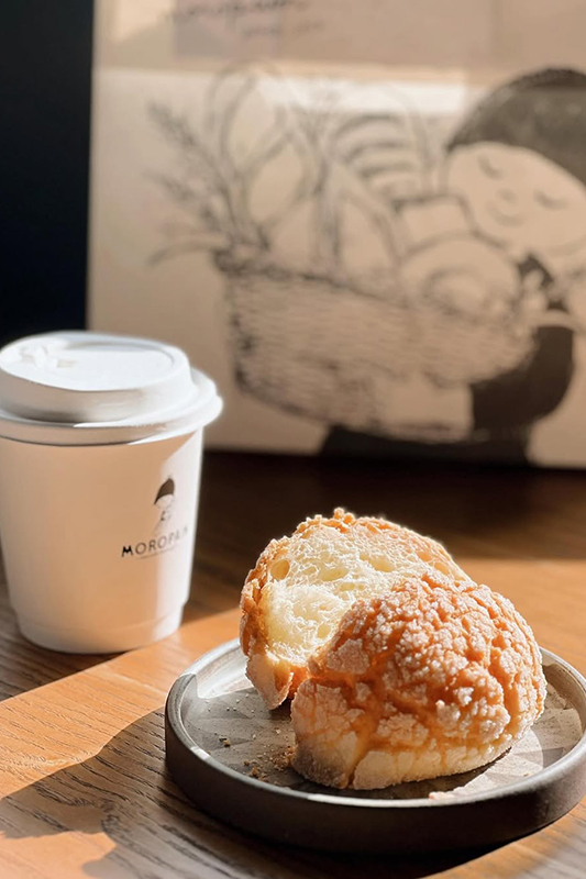 超人氣招牌蜜瓜包。