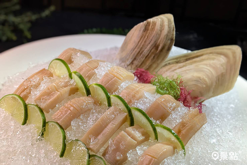 冰脆象拔蚌選用加拿大極品象拔蚌。