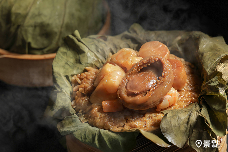 海味荷葉飯是香港大戶人家講究的夏日主食。
