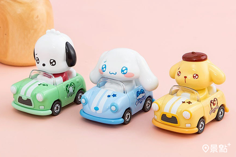 帕恰狗、大耳狗與布丁狗。