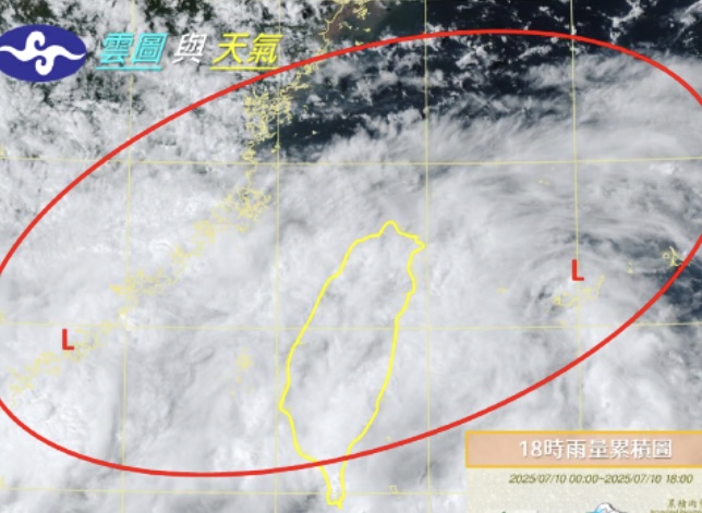 圖 / 中央氣象署